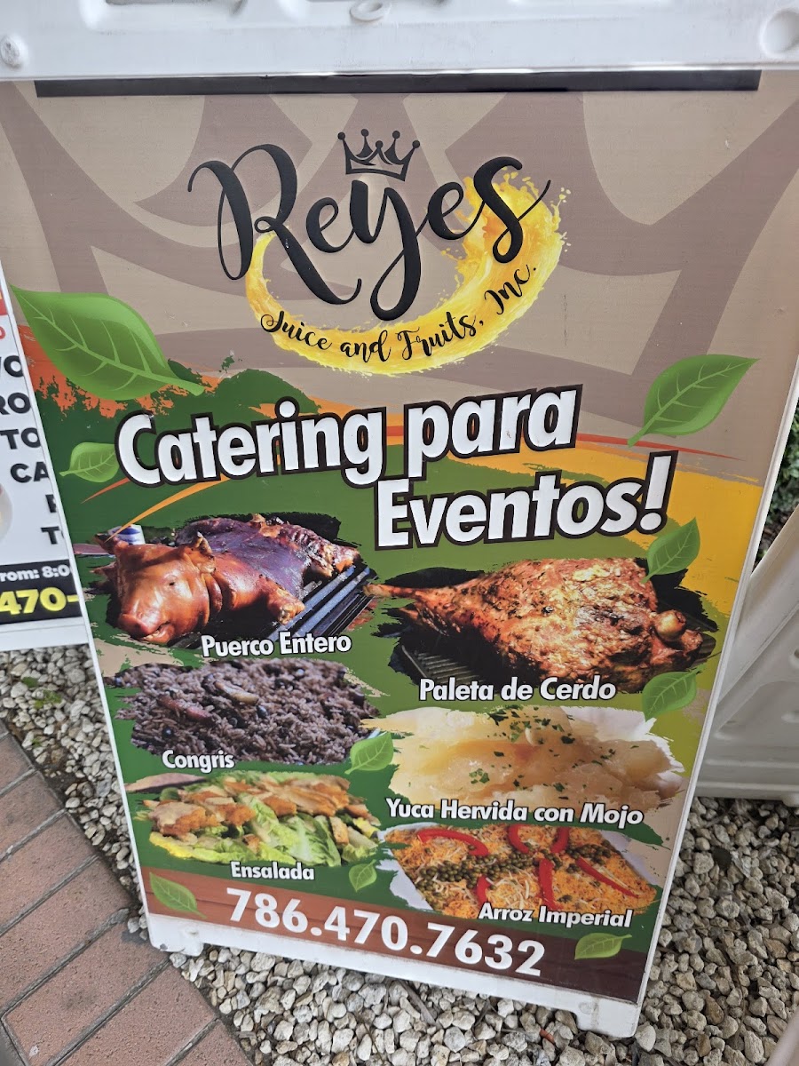 Reyes Juice Fruits & Nursery Menu - Image 5